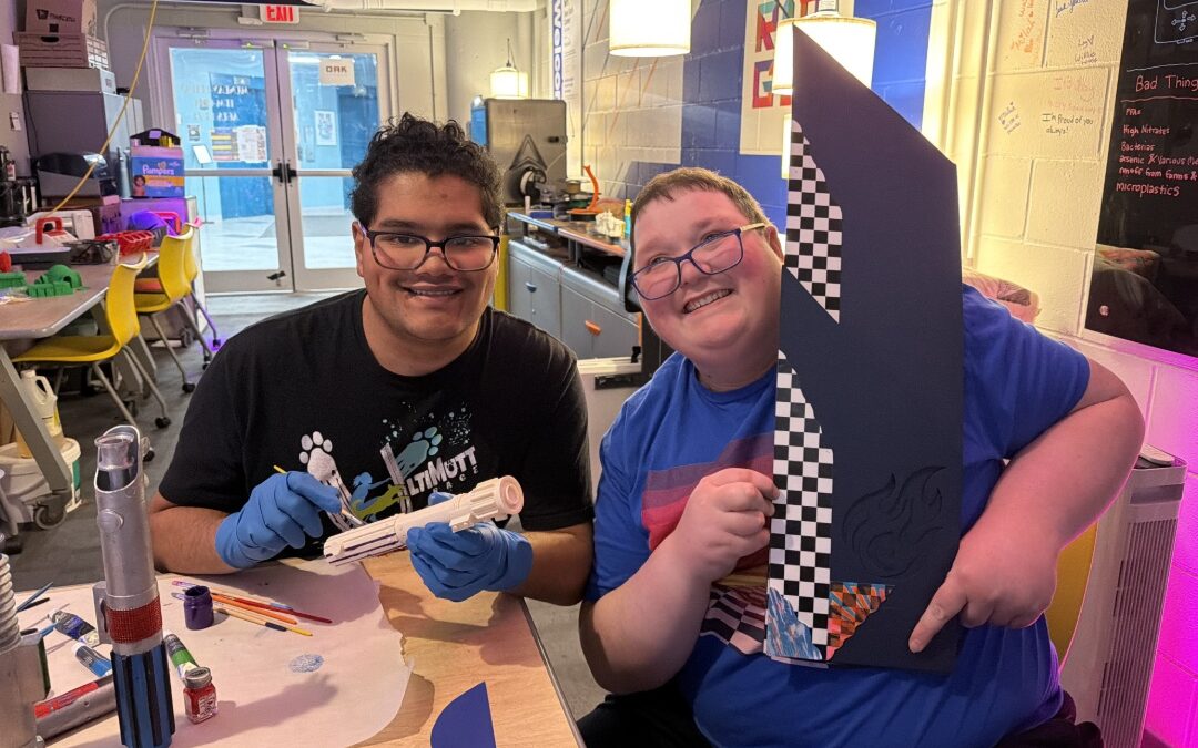 Finding a Creative Home: Jack and Spencer at Oak Studio Teen Tech Center